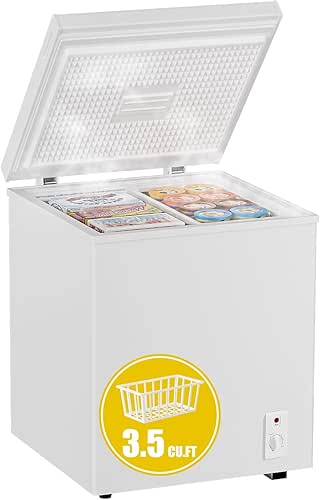 Bodacious 3.5 cuft Chest Freezer - Compact, Energy-Efficient & Quiet