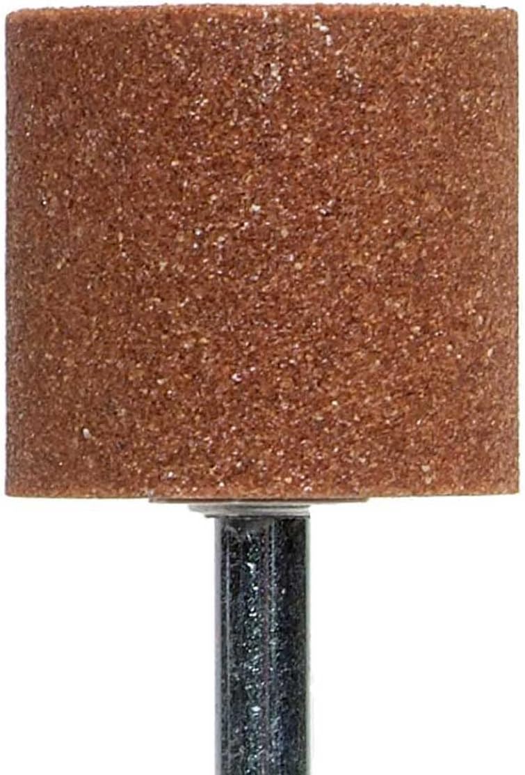 Norton 61463624578 1-1/4x1-1/4x1/4 In. Gemini 38A AO Vitrified Bond Mounted Points, Type W230, 60 Grit, 5 pack