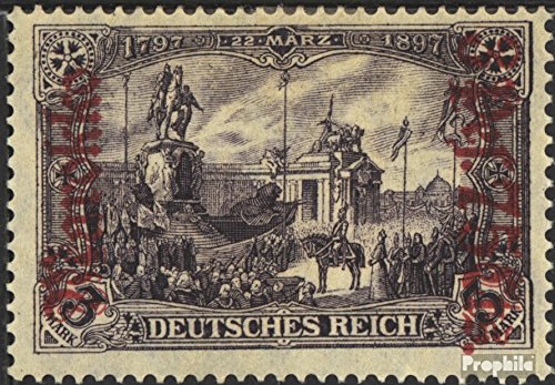 Prophila Collection Tedesco. Post Marocco 57I Un testati 1911 Stampa Edizione (Francobolli per i Collezionisti)