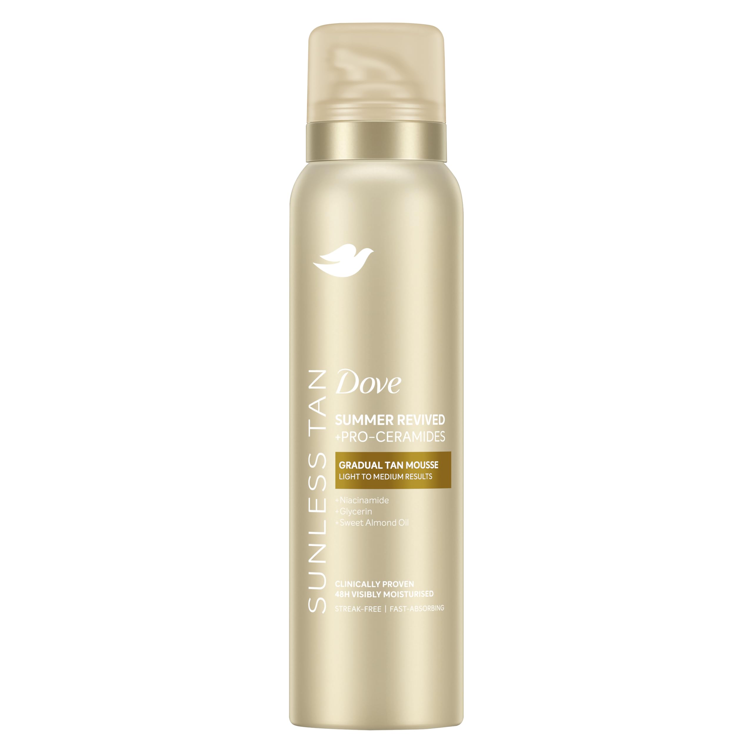 Dove Summer Revived Light to Medium Gradual Tanning Mousse Spray - 150 ml