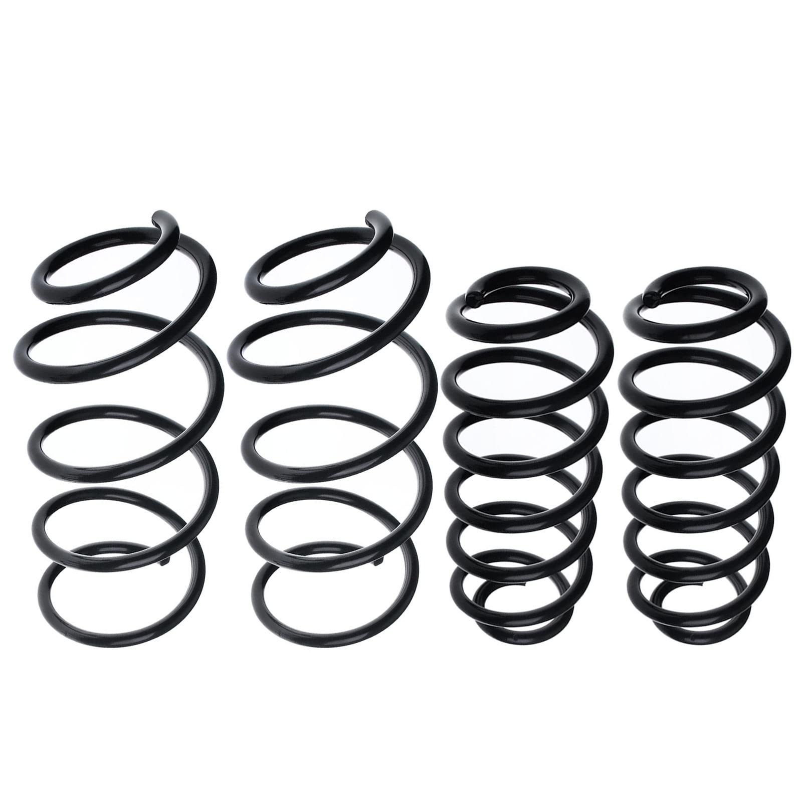 Frankberg 4x Muelles de chasis Muelles de suspensión Compatible con TT R.o.a.d.s.t.e.r 8N9 TT 8N3 Replace# RH3247,8N0411105D