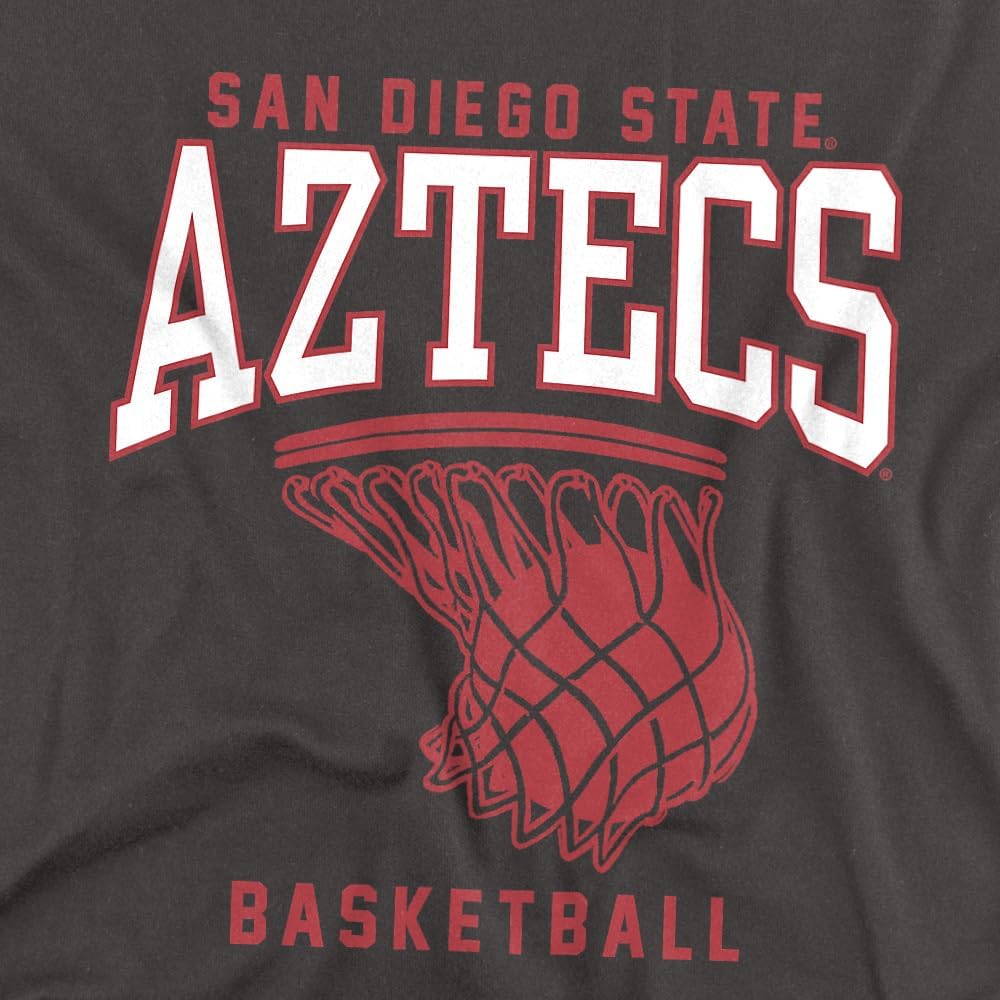 San Diego State University Basketball Hoop Unisex Adult T Shirt