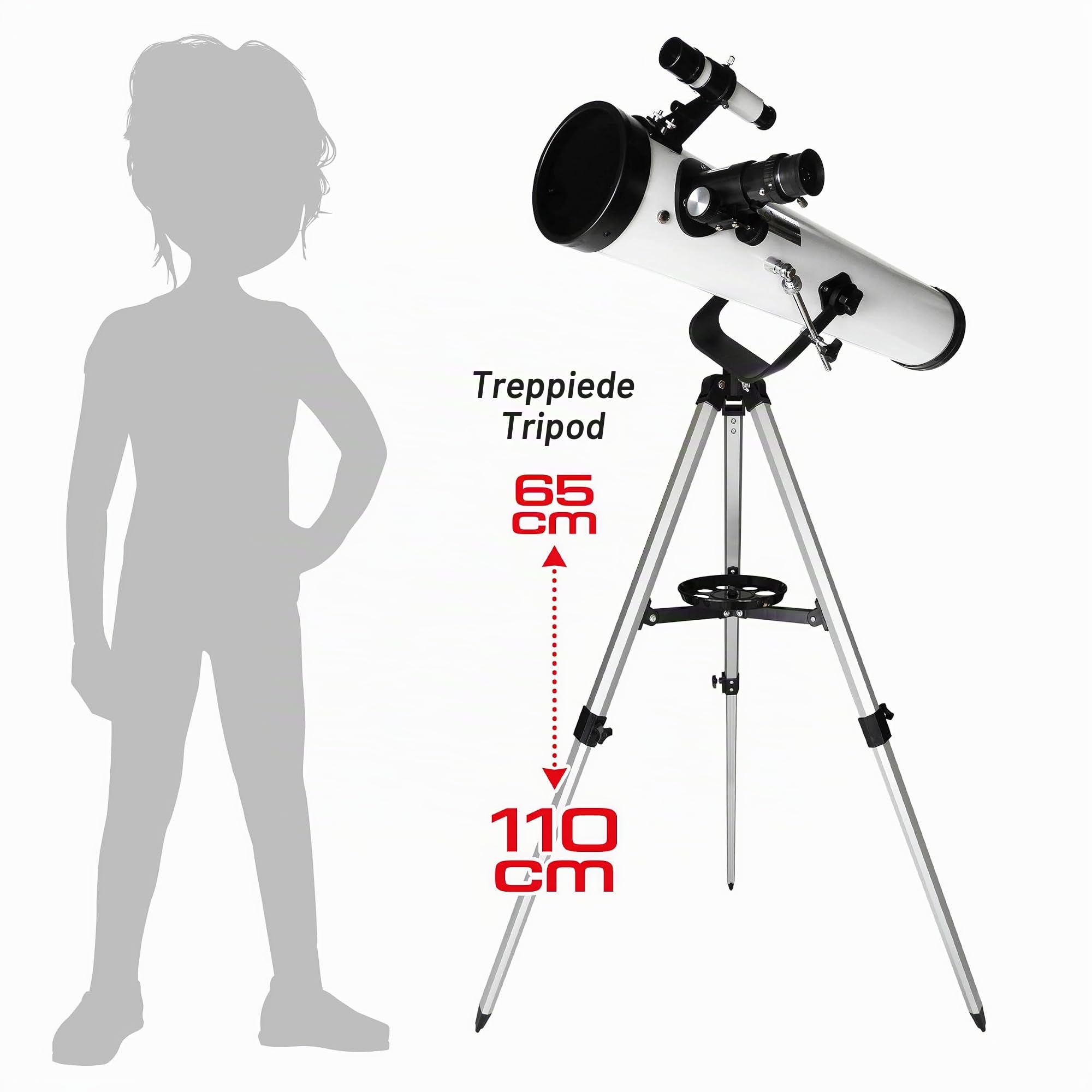 Buki Telescopio Newton - 50 possibilità