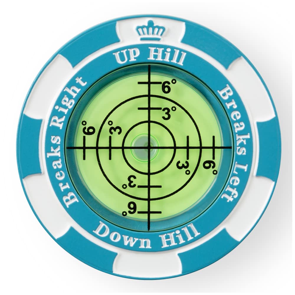 SlopeMaster ProGreen Reader - Golf Ball Marker with High Precision Green Reading Aid Golf Accessories for Men Women