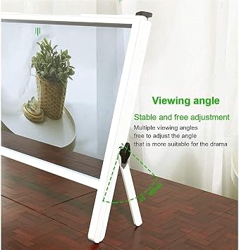 Computer Screen Magnifier for Laptop, Computer Screen Magnifier for Laptop Foldable Portable Screen Magnifying Glass 22-Inch Laptop Screen Magnifying Glass, Compatible with Laptops, Ipads, Mobile Phon