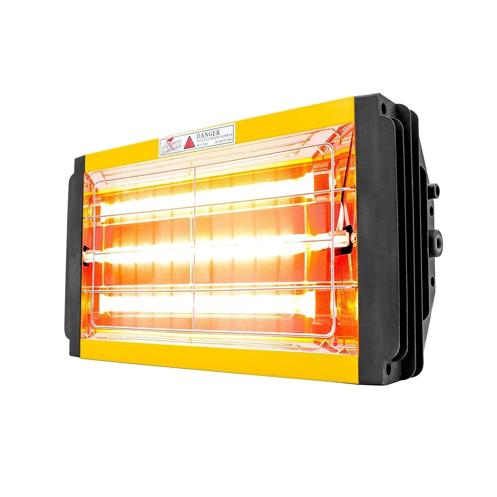 1000W Handheld Portable Infrared Paint Curing Lamp Short-Wave Infrared Paint Heating Lamp for Indoor Use(Yellow(SC-001-Y))