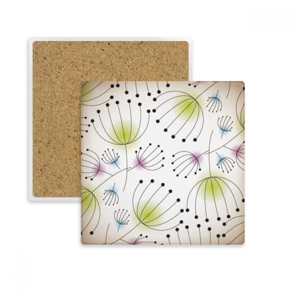 Dessous de verre pissenlit absorbant pour embellir vos pauses café