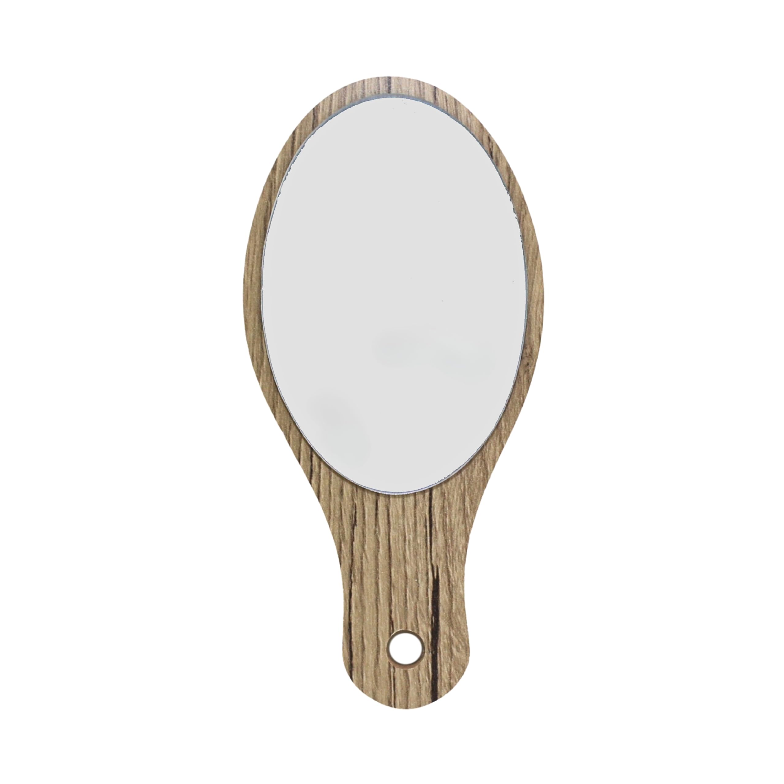 Ear Lobe & Accessories] Eco Friendly Wooden Hand Mirror | Suitable for Daily use, Travelers, Professional, Makeup | Small |Size - 15 X 7 cm, Pack of 1-image-25