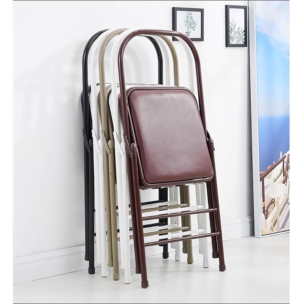 Sedia Yoga Iyengar, Design Doppia Trave, Pieghevole, Senza Schienale con Poggiapiedi Antiscivolo, Portatile, per Adulti