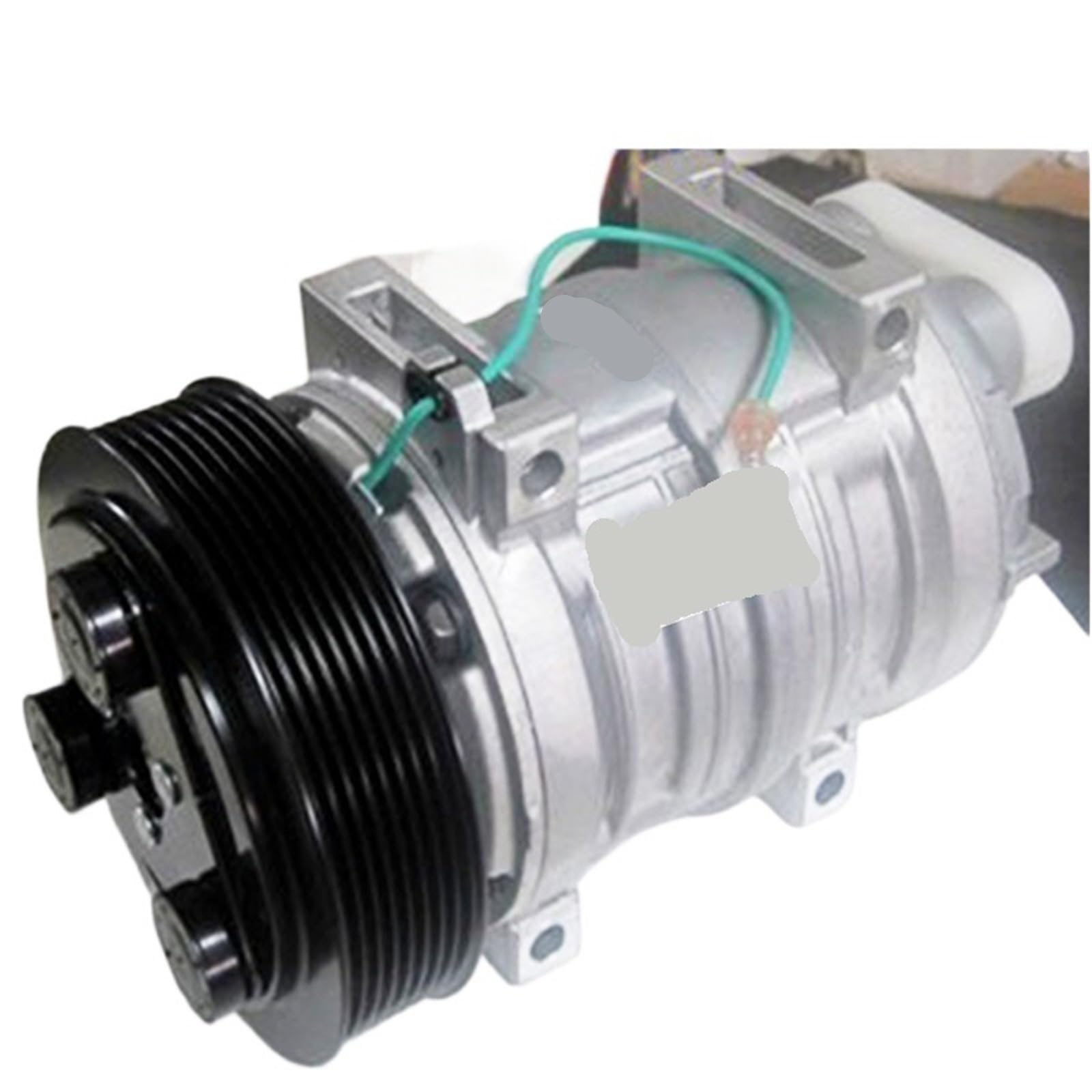 Rgimatvex 24V T21 Compressor Tm21 Air Conditioner Ac Compressor Compatible With Shuttle Bus Tractors Agriculture 43547244 48847244 10357244 2521562(24V T21 Compressor)