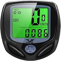 SY Ys Velocímetro E Odômetro Para Bicicleta, Computador De Bicicleta À Prova D'Água Sem Fio Com Display Lcd E Multifunções