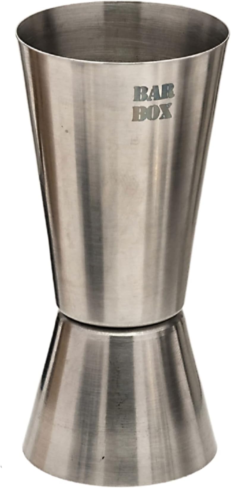Bar Box Premium Peg Measurer Jigger 30 & 60 ml Cocktail Jigger Measuring Bar Tool Double Side Jigger bar kit Essential Jigger for Bartending The Perfect Addition to Your Home Bar Tools. (Silver)