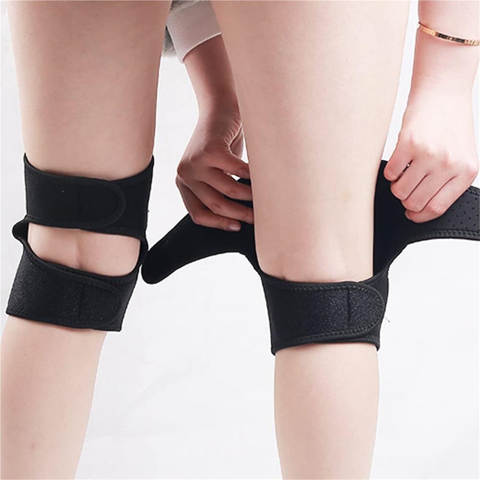 Ginocchiera Le Ginocchiere da Pallavolo Sono Adatte for Lavori di Pulizia, Lavaggio Pavimenti, Falciatura Prati Supporto Ginocchio(Black)