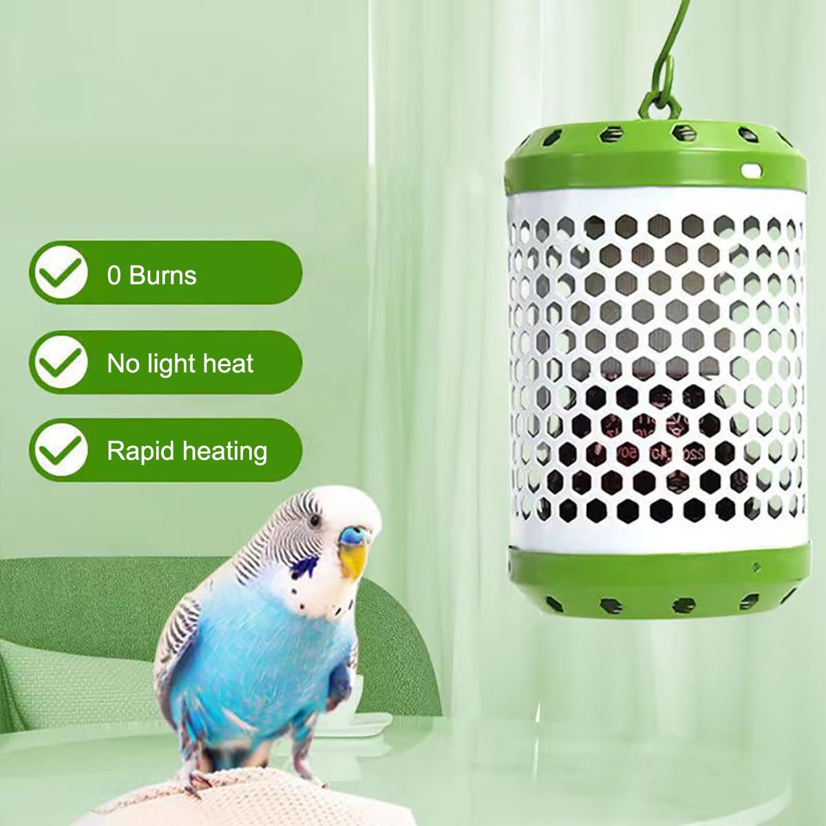 Amazon | 保温電球カバー付 50W/75W/100W 鳥 ヒーター インコ とり暖