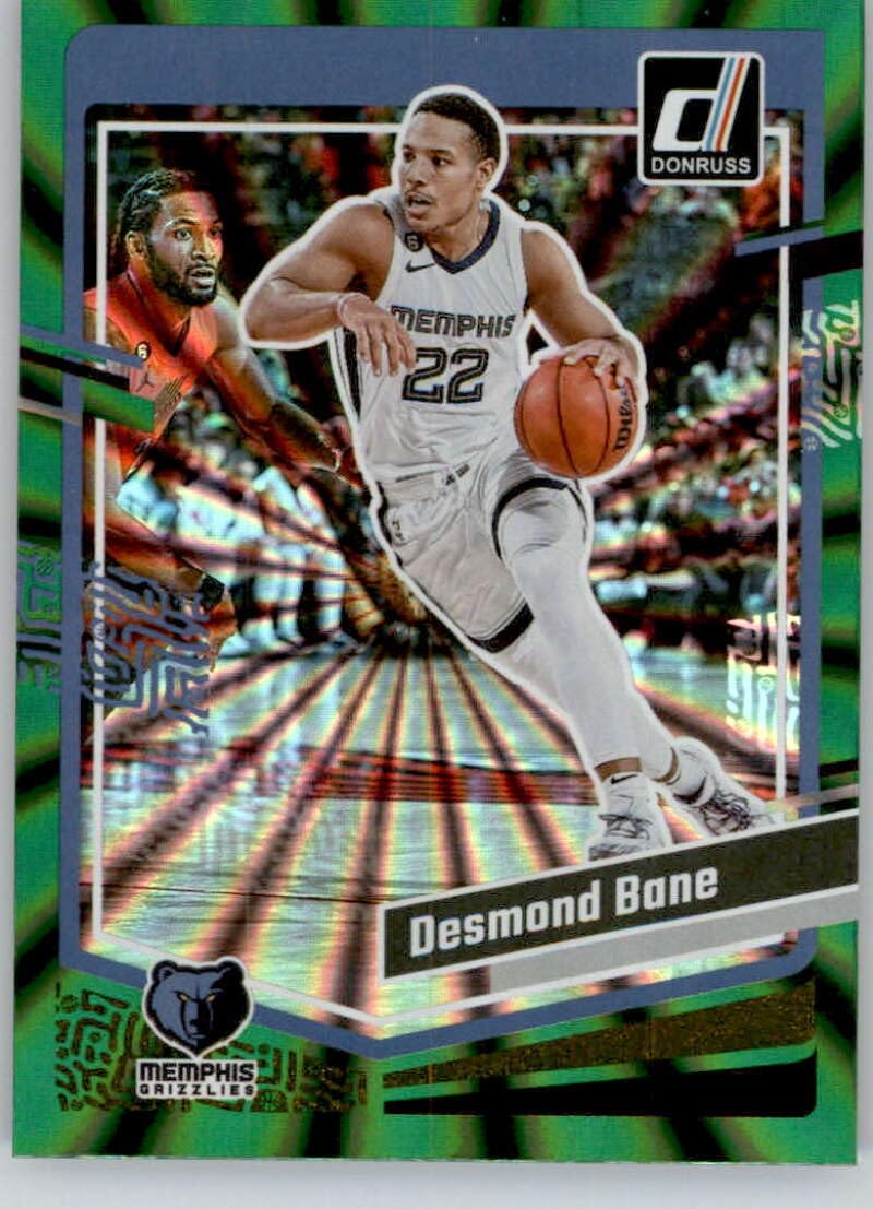 Amazon.com: 2023-24 Donruss Holo Green Laser #9 Desmond Bane