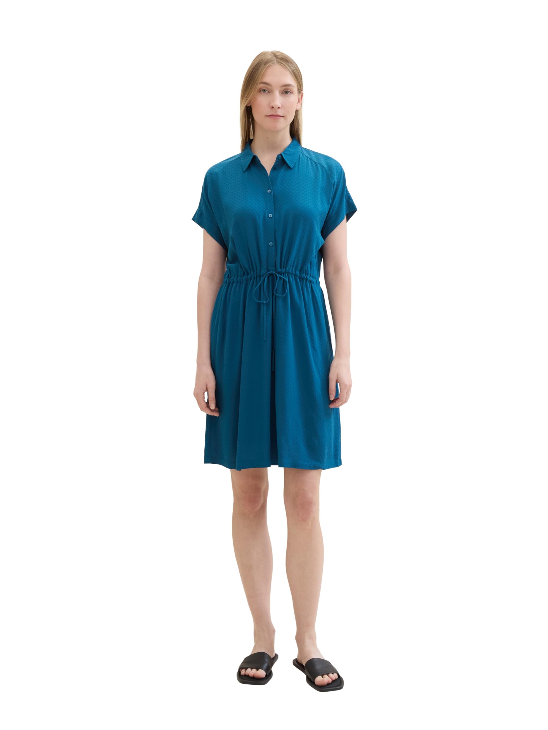 TOM TAILOR Women's Dress, 13353 - Moes Blue, 6