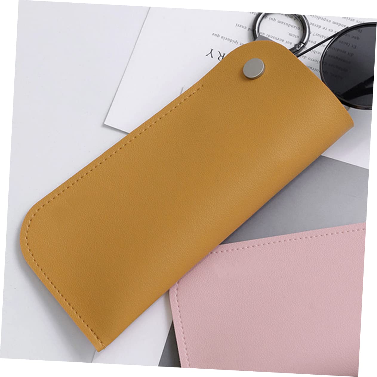 minkissy Brillenetui Brillen Sonnenbrillen Organizer Schlanke Tasche Tragetasche Für Sonnenbrillenetuis Sonnenbrillenetui Hartschale Weiche Sonnenbrillen Damen Dünne Brillen