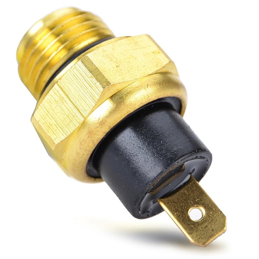 Thermo -Erkennungsschalter Kompatibel mit Kühlerlüfter passt VT1100C VT750 750 VT600CD VT600C VT125 VT250 VTR1000F VTR1000 VTR1000S RC51 -kompatibel mit dem Motorradkühlsystem kompatibel