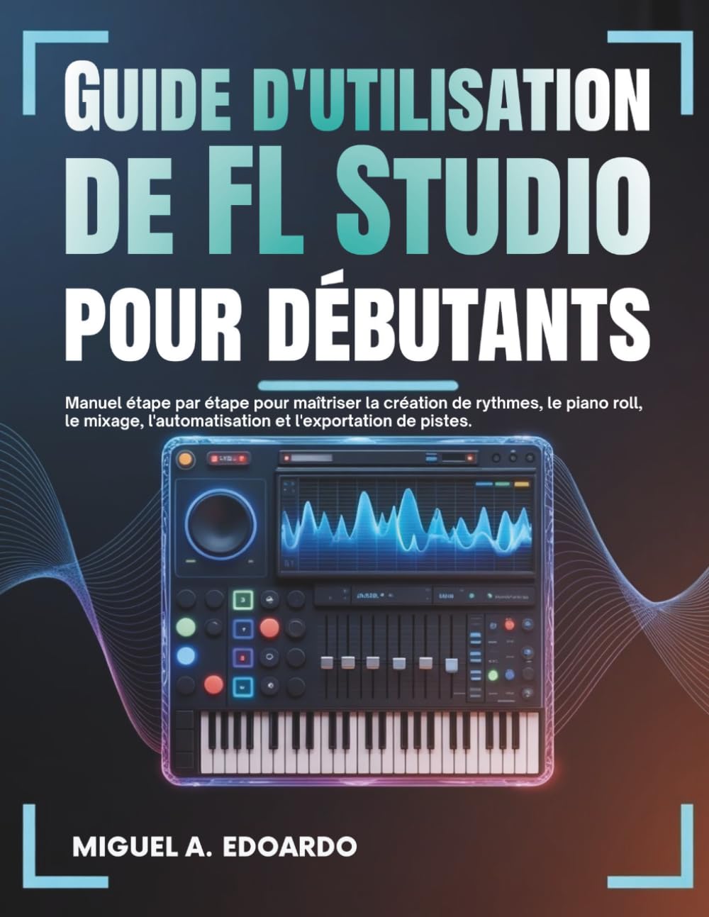 Guide de l'utilisateur de FL Studio pour débutants: Manuel étape par étape pour maîtriser la création de rythmes, le piano roll, le mixage, l'automatisation et l'exportation de pistes.