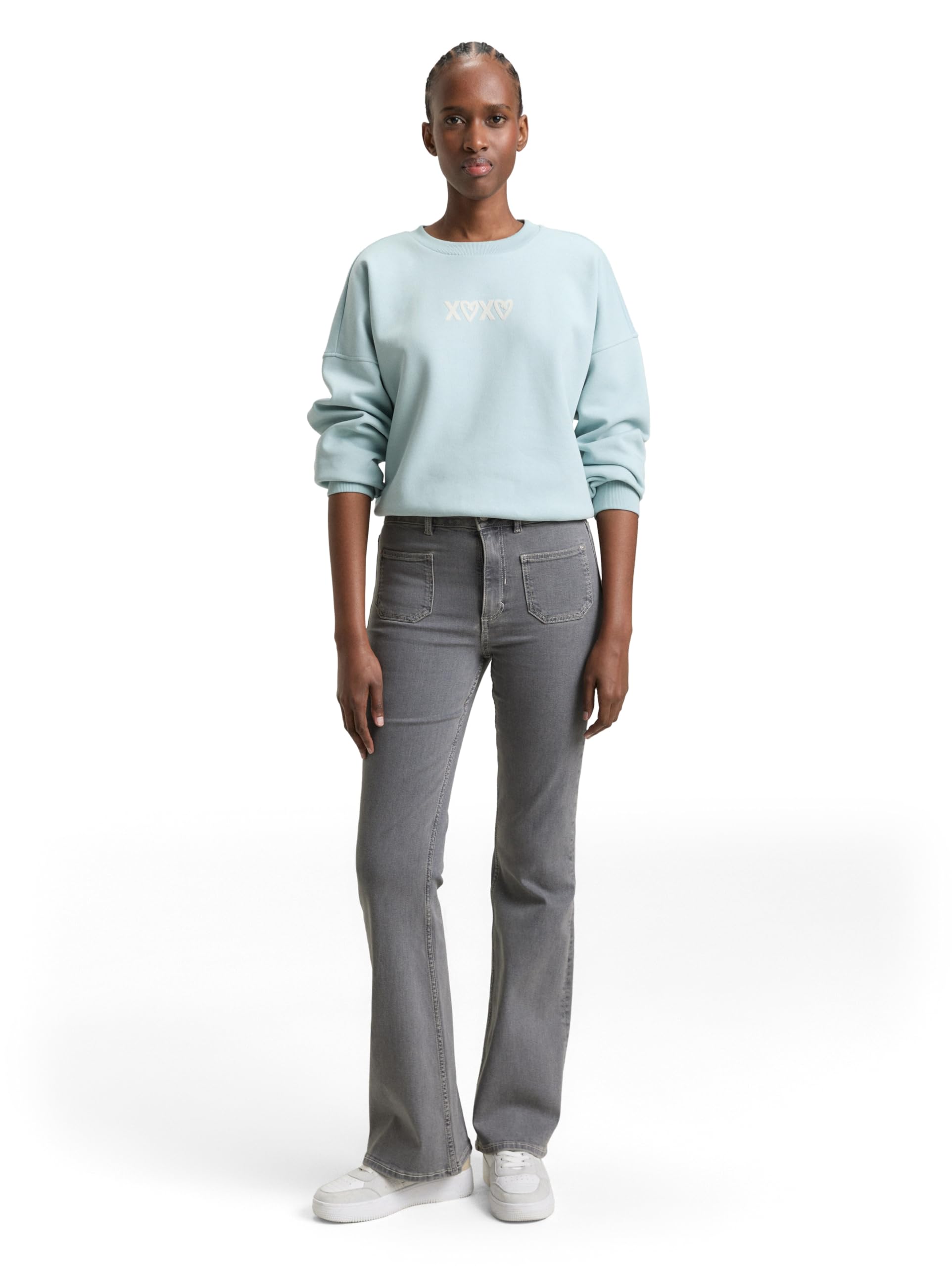 TOM TAILOR Denim Damen TTAVA Flared Jeans