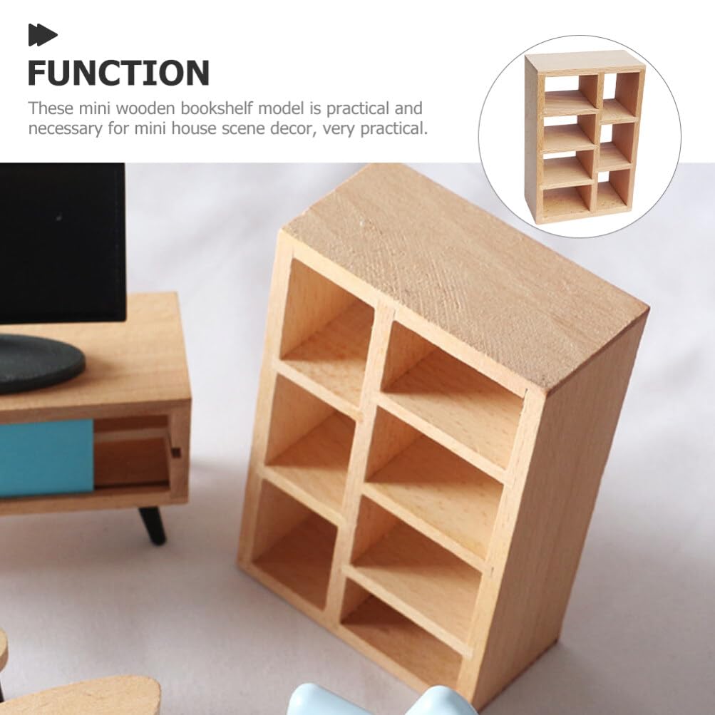 Amazon｜PRETYZOOM ドールハウス7ミニチュア7本棚71:12 スケール7木製7