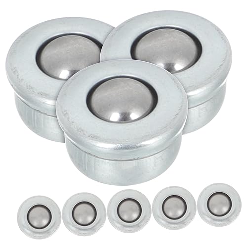 Miniatura 1 de 8 unidades redondas de transferencia de bolas de rotación, rodamientos de rodillos giratorios para almacenamiento de muebles y cargas pesadas