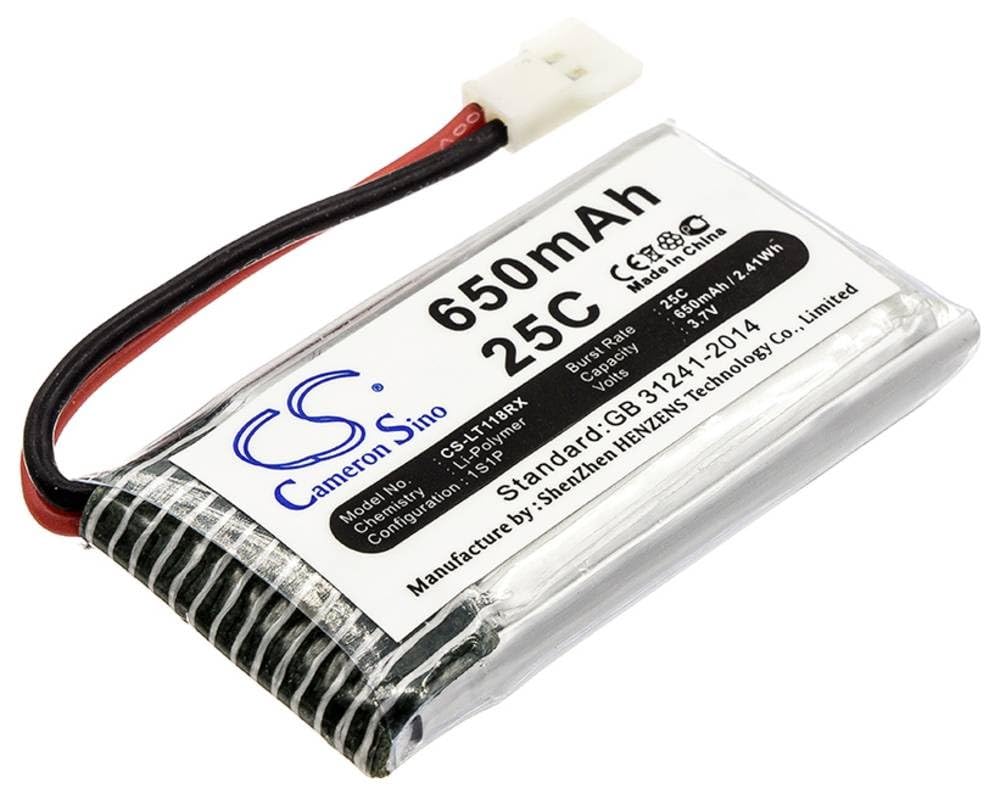 Zapasowa bateria do CHEERSON, HUAJUN, HUBSAN, JJRC, SYMA, WLTOYS - RC Hobby Battery - CX-30W, W609-10, W609-9, H107, H107C, H107D, H107D Mini, H107L, X4 H107L, H5C, H9D, CX-CX-4 30, F5 C, V929