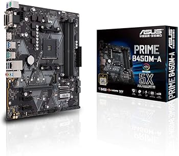 Amazon | ASUS AMD B450 搭載 AM4 対応 マザーボード PRIME B450M-A