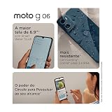 Smartphone Motorola Moto g06-256GB 12GB (4GB RAM + 8GB Ram Boost) e Camera 50MP com AI Bateria de 5200 mAh Tela 6.9" - Bege — imagem 4