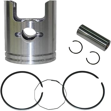 Compatible with AX100 Diameter 50mm Two Stroke Engine STD 100cc Classic100 Motorcycle Piston Kit with Ring Set(Ring Set STD)