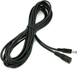 (10ft) DC Power Extension Cord Cable Compatible Replacement for Ingenico ISC220 (NOT fit Other Models) POS Card Payment Terminal Reader Machine Charging Adapter Power Supply Charger Adaptor Wire