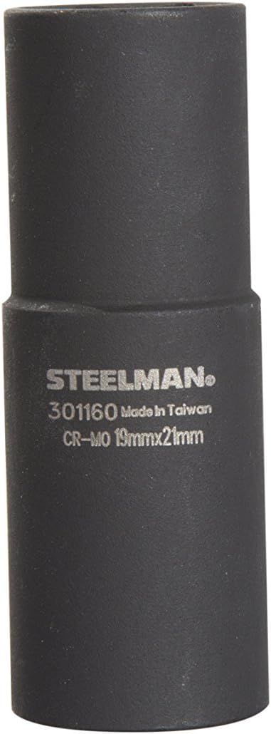 STEELMAN 301150 1/2-Inch Drive Impact Flip Socket, 3/4-Inch x 13/16-Inch