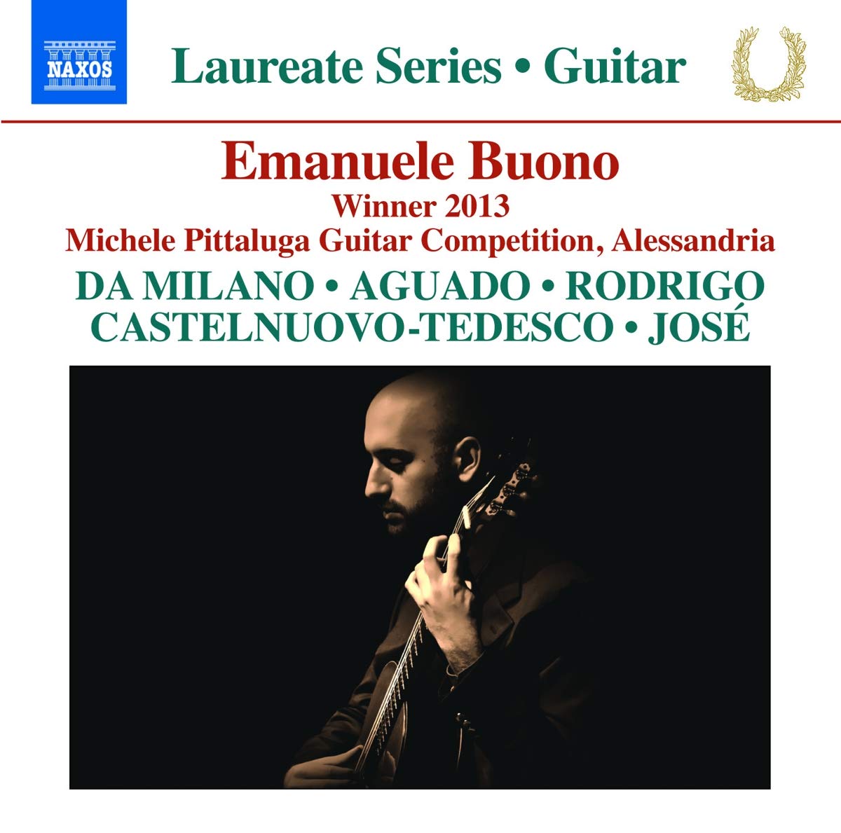 Emanuele Buono Emanuele Buono: Winner 2013 (CD) Album Naxos 8.573362 Disc EX