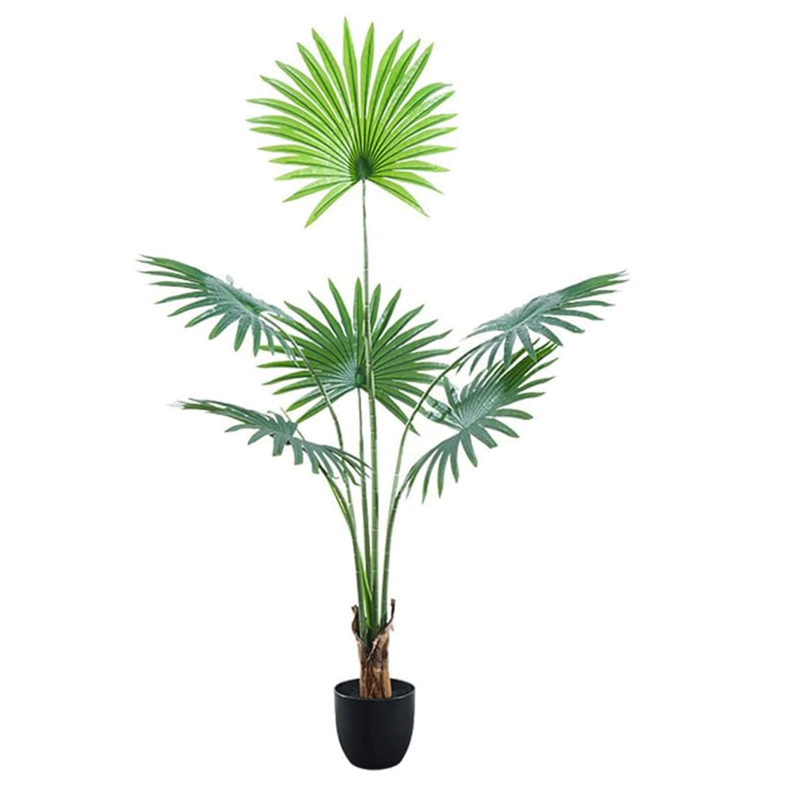 GLJTUO fake tree 120cm/3.9ft Fake Tree Artificial Plants Tree Palm Tree Plant Floor-to-ceiling Simulation Tree For Home Artificial Plant Realistic Design