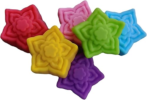 Miniatura 22 de 36 moldes para hornear en forma de flor, de silicona de grado alimenticio, antiadherentes, mini bandejas para cupcakes, pudines, chocolates