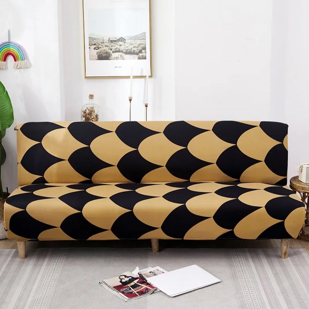 Sofa cover lavables en machine housse de clic clac en tissu élastique doux style 6