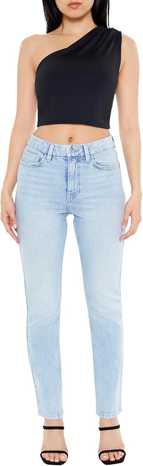 Forever 21 Womens Ruched One-Shoulder Crop Top - Image 2