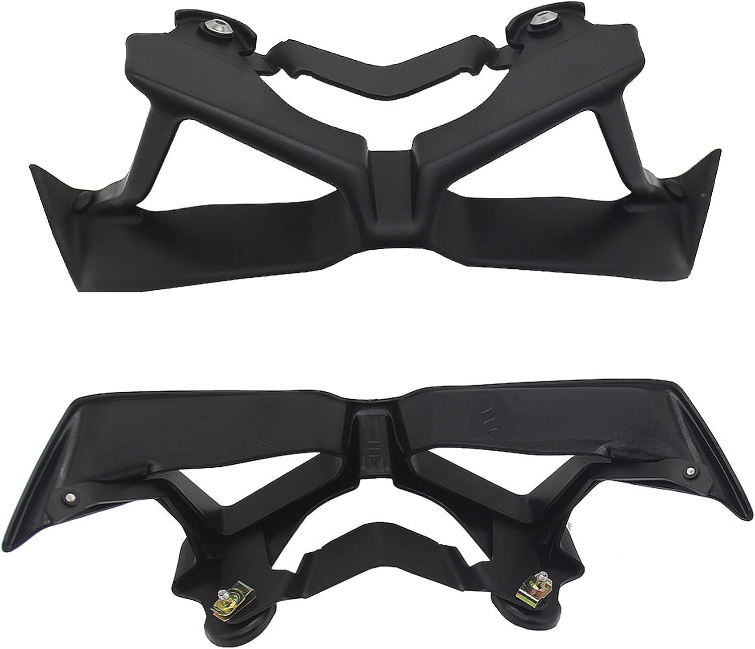 2017-2020 MT09SP 【オートバイアクセサリーフロントガラスフロントガラスバイザーディフレクター】 2018-2020 オートバイダウンフォースネイキッドフロントスポイラーキット修正され