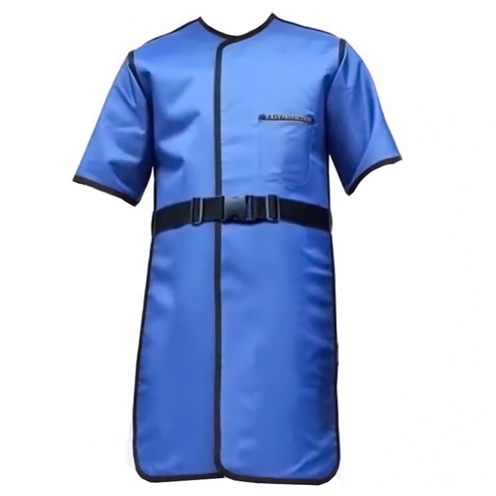 Delantal de Plomo Delantal De Plomo De Protección Contra Rayos X De Manga Corta, Chaleco De Plomo Con Escudos De Radiología For Adultos Con Cinturón Ajustable De 0,35 Mmpb(Small)
