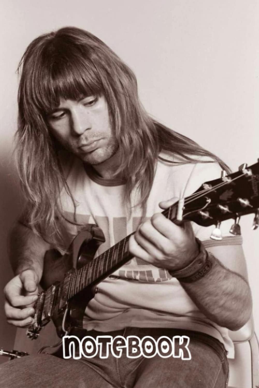 Bruce Dickinson Lined Notebook Composition Journal 100 Pages 6 x 9 inches #675