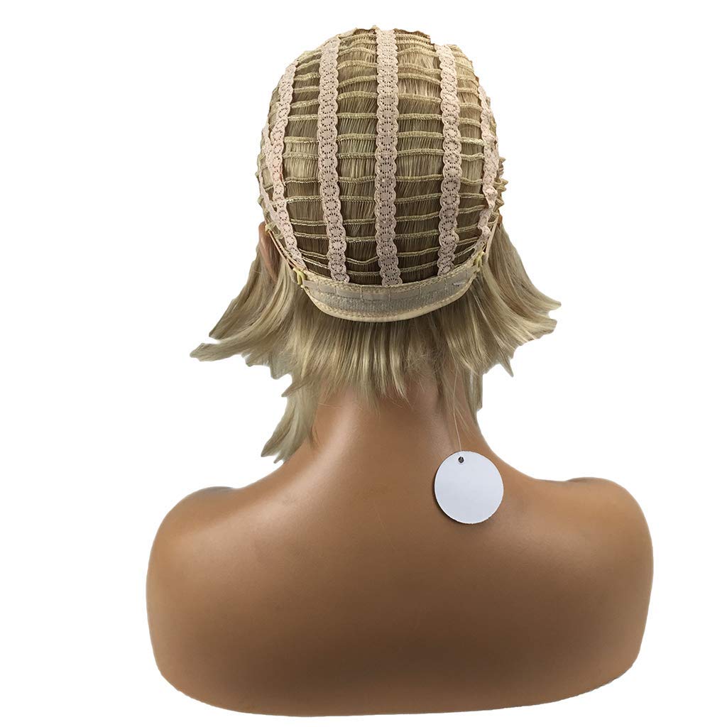 Parrucche Ricci Nere E Marroni Con Frangia, Parrucche Lunghe E Ondulate - Foto 7