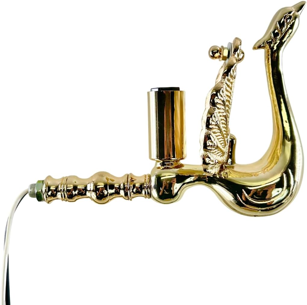 8 x 6 Classic Incandescent Candelabra Holder in Gold LOT of 3