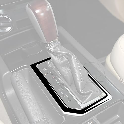 Car Center Conosle - Cubierta para panel de cambio de marchas, calcomanía de control compatible con Toyota Land Cruiser Prado 2010 2011 2012 2013