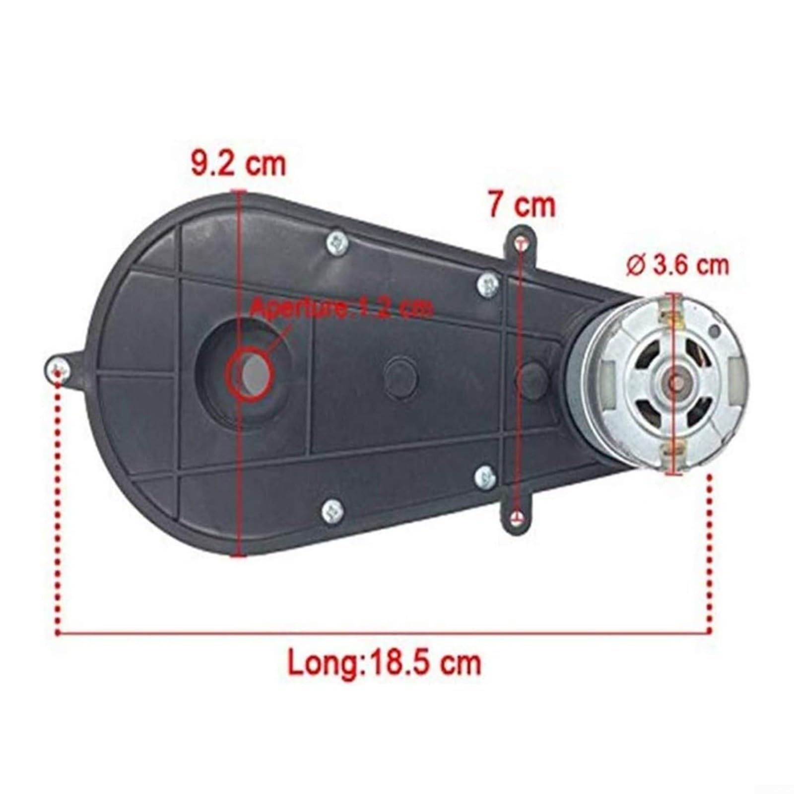 Weelye Kit di conversione fai da te 12 V per auto elettriche per bambini con telecomando, cablaggio, interruttori e motore, set completo per la modifica di veicoli giocattolo con telecomando genitori