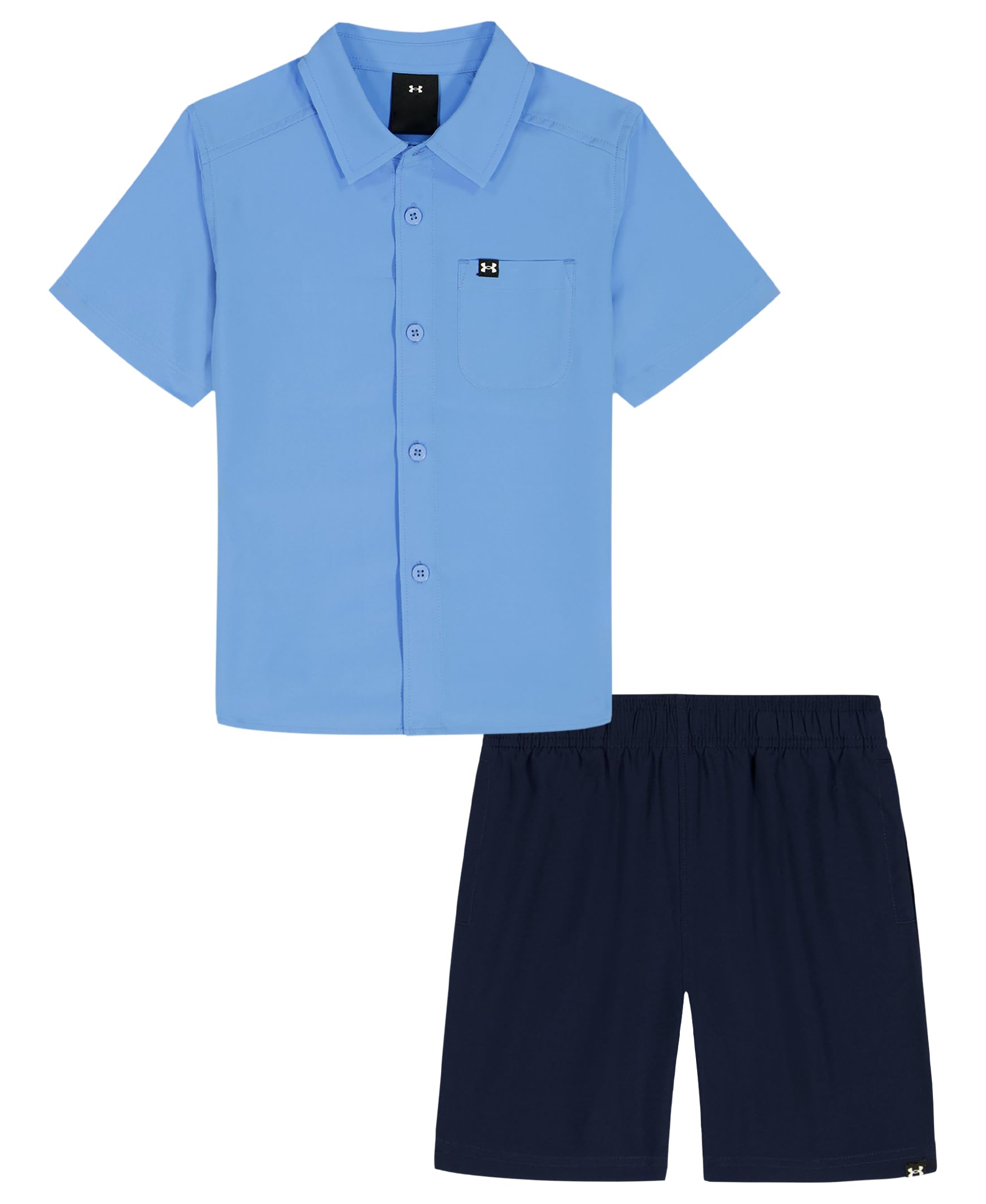 Under Armour Boys' 2-Piece Short Sleeve Tee and Shorts, Outdoor Collection
