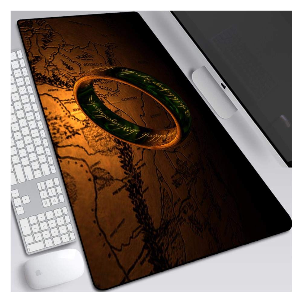 IGIRC XXL Gaming Mauspad „Der Hobbit“ – 900x400 Mm, Rutschfeste Gummibasis, Wasserabweisend