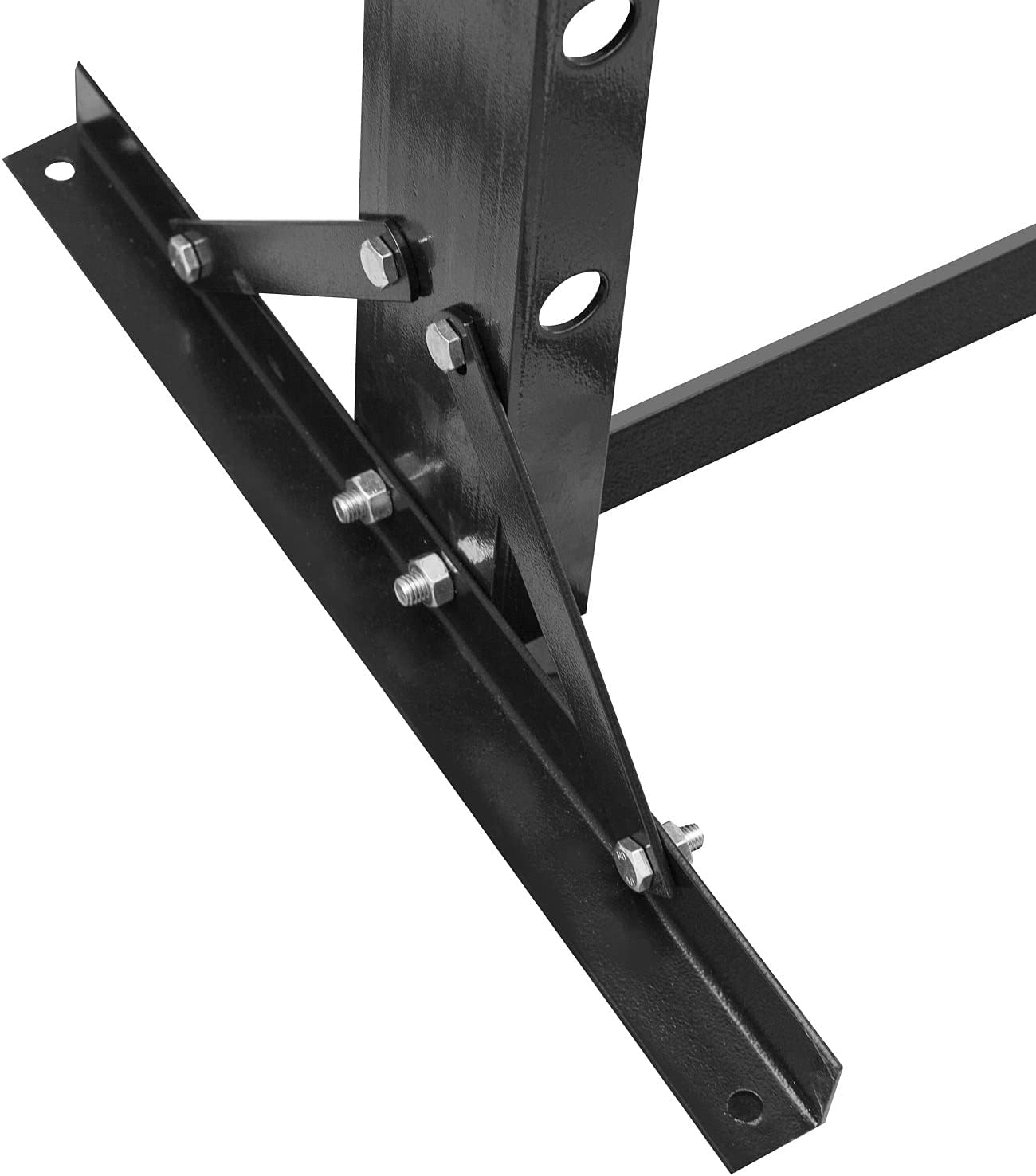 Torin ATY20011B Steel H-Frame Hydraulic Garage/Shop Floor Press with Stamping Plates, 20 Ton (40,000 lb) Capacity, Black