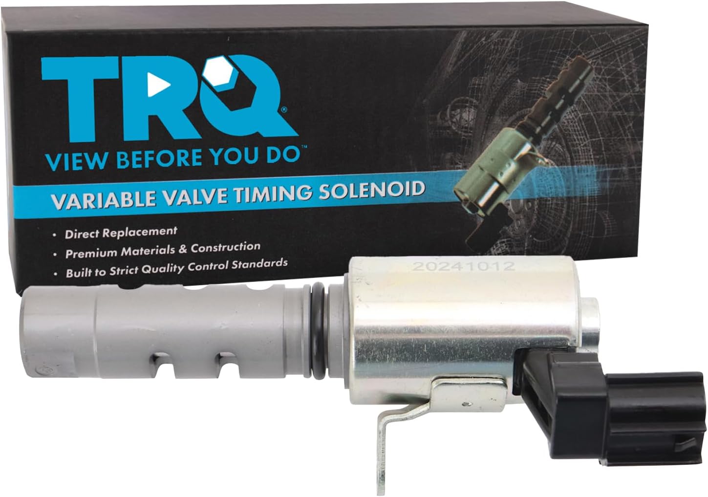 TRQ Variable Valve Timing Solenoid Compatible with 2004-2006 Scion xA xB 2002-2005 Toyota Echo 2002-2009 Prius 2007-2018 Yaris