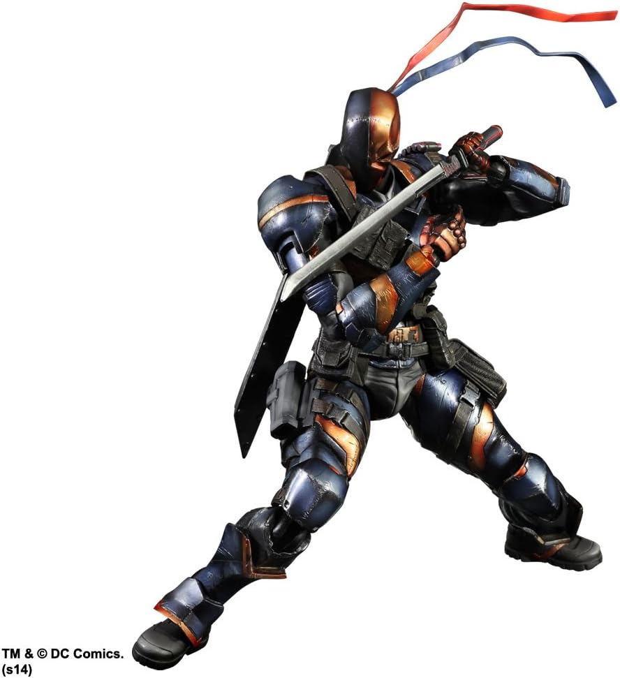 Square Enix Play Arts Kai Deathstroke Arkham Origins Action Figure