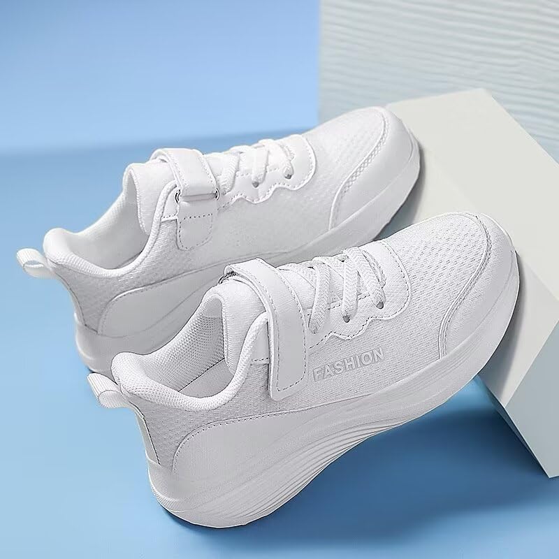 Kids Boy Girl Solid Breathable Sport Shoes for Outdoor School Running Walking3